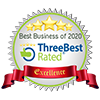 Three best rated business of 2020