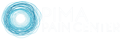 A black and white logo of the company optimal pain care.